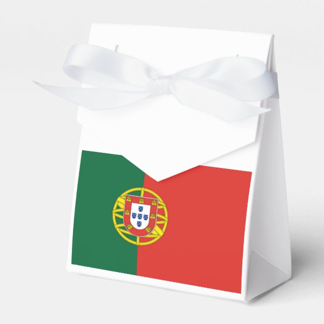 Flag of Portugal Favour Box (Front Side)