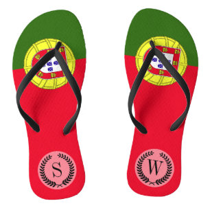Flag of Portugal Jandals