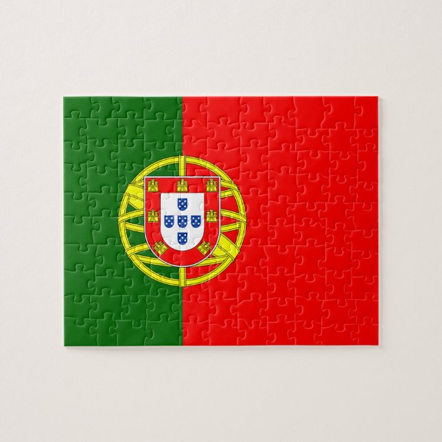 Flag of Portugal Jigsaw Puzzle (Horizontal)