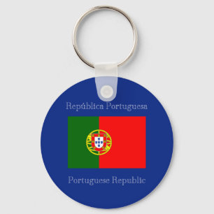 Flag of Portugal Key Ring