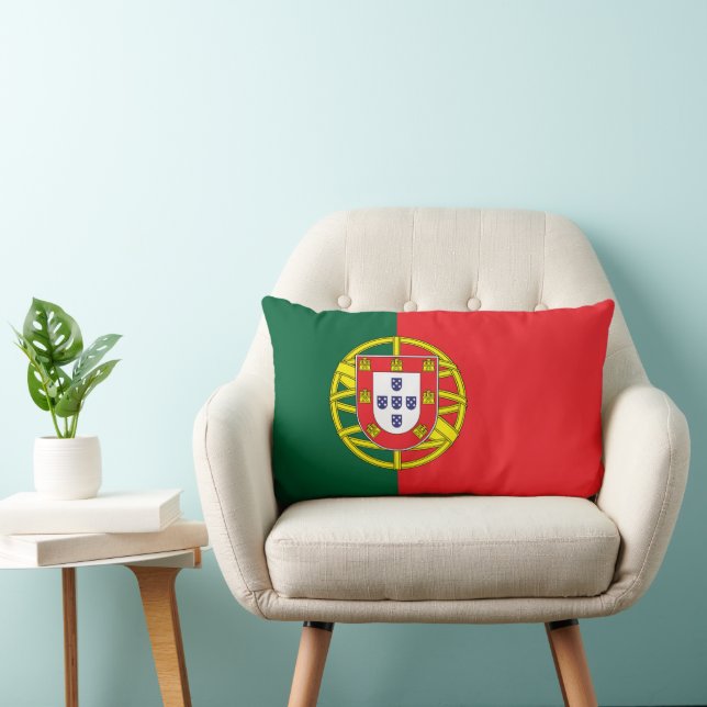 Flag of Portugal Lumbar Cushion (Chair)