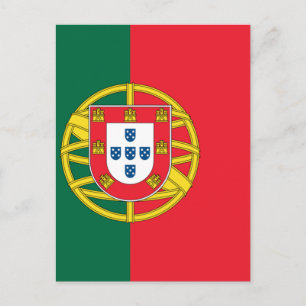 Flag of Portugal Postcard