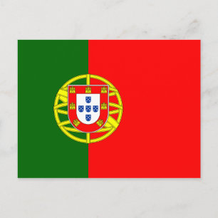 Flag of Portugal Postcard
