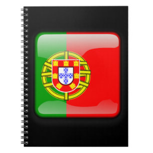 Flag of Portugal Spiral Notebook