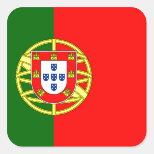 Flag of Portugal Square Sticker