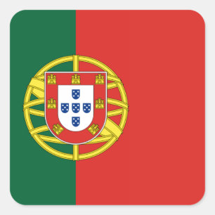 Flag of Portugal Square Sticker