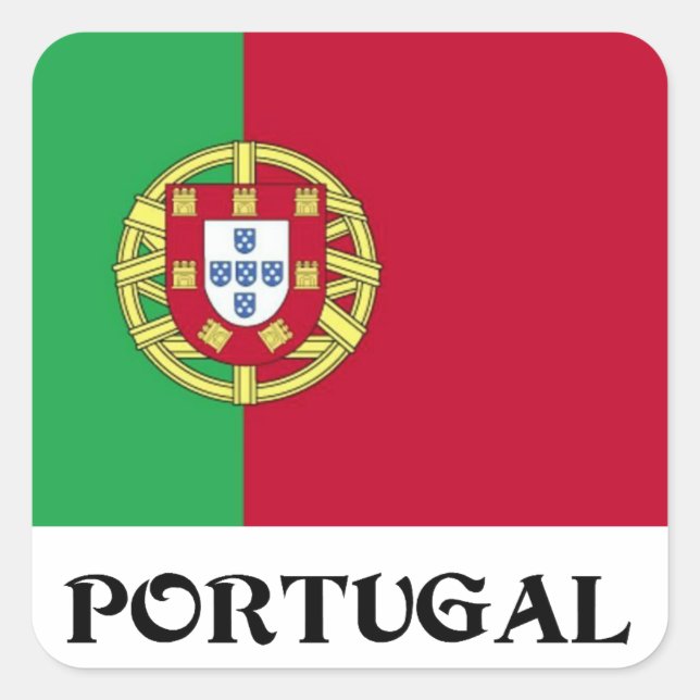 Flag of Portugal Sticker (Front)