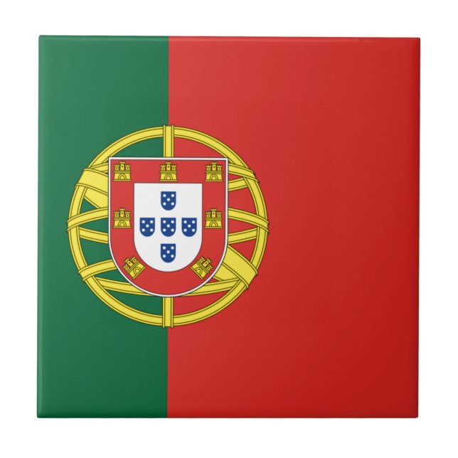 Flag of Portugal Tile (Front)