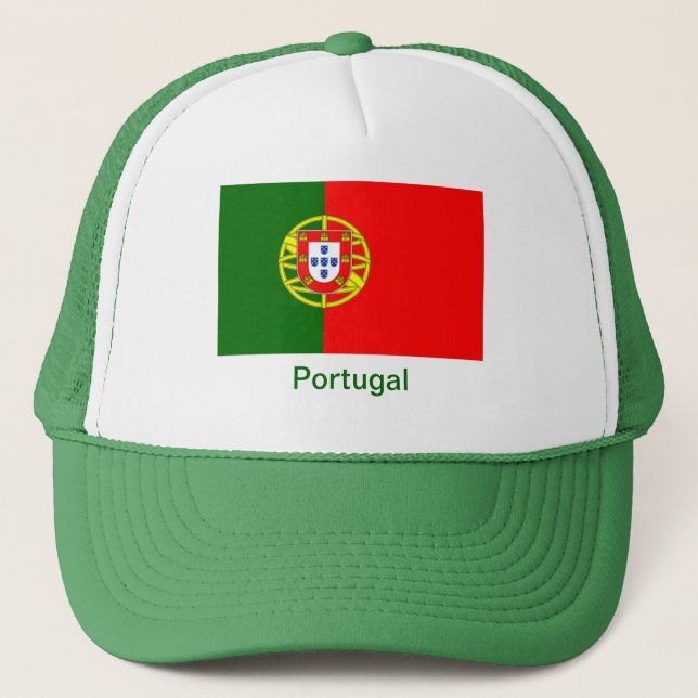Flag of Portugal Trucker Hat (Front)