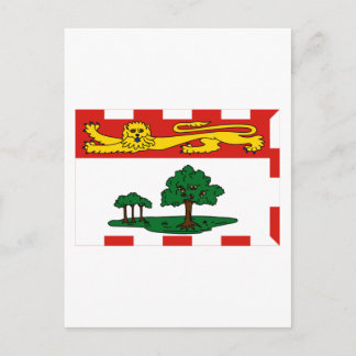 Flag of Prince Edward Island, Canada Postcard