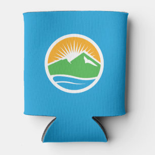 Flag of Provo, Utah Can Cooler