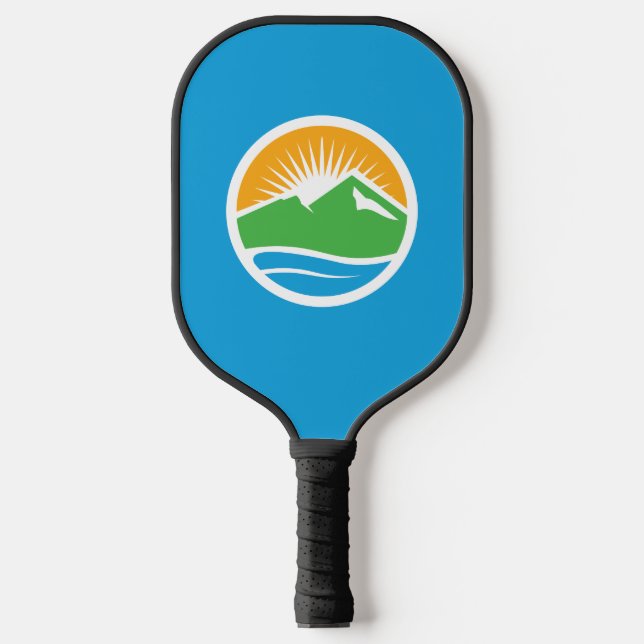 Flag of Provo, Utah Pickleball Paddle (Front)