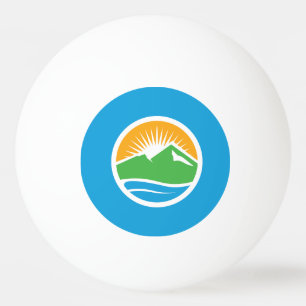 Flag of Provo, Utah Ping Pong Ball