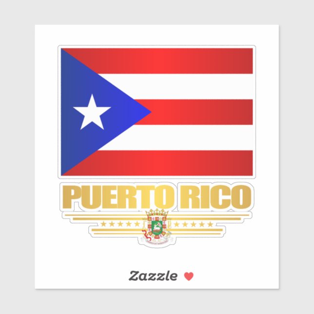 Flag of Puerto Rico. (Sheet)