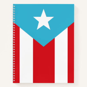 Flag of Puerto Rico 1892 Notebook