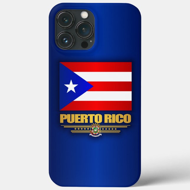 Flag of Puerto Rico Case-Mate iPhone Case (Back)