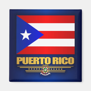 Flag of Puerto Rico Magnet