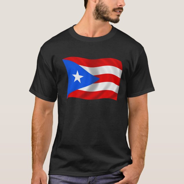 Flag of Puerto Rico T-Shirt (Front)