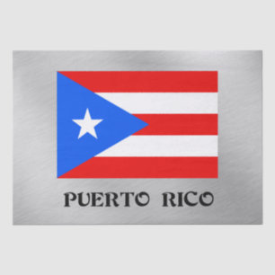 Flag of Puerto Rico Tissue Paper