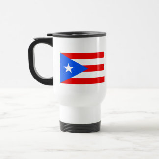 Flag of Puerto Rico Travel Mug