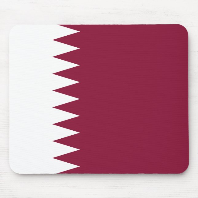 Flag of Qatar Mouse Pad (Front)