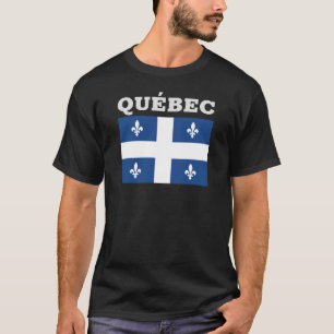 Flag of Québec, Canada T-Shirt