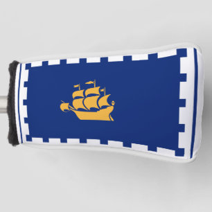 Flag of Quebec City Golf Head Cover