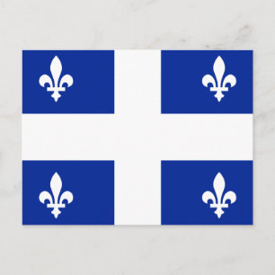 Flag of Quebec Postcard