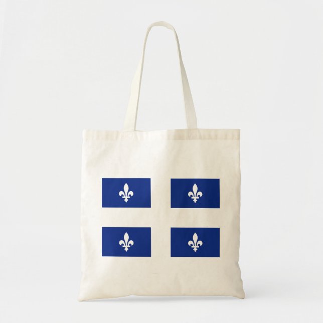 Flag of Quebec Tote Bag (Front)