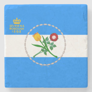 Flag of Queens (Borough of New York City) Stone Coaster