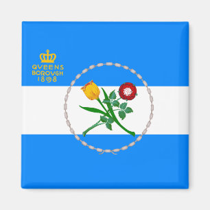 Flag of Queens, NY Magnet
