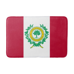 Flag of Raleigh, North Carolina Bath Mat