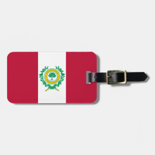Flag of Raleigh, North Carolina Luggage Tag