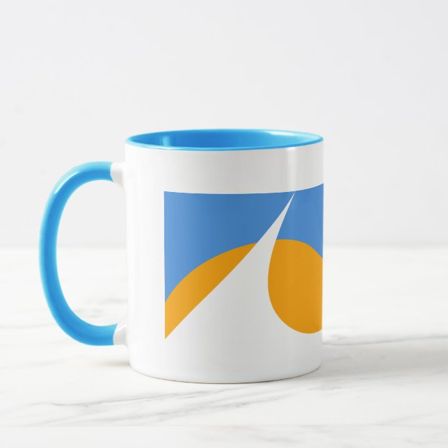 Flag of Redding, California Mug (Left)