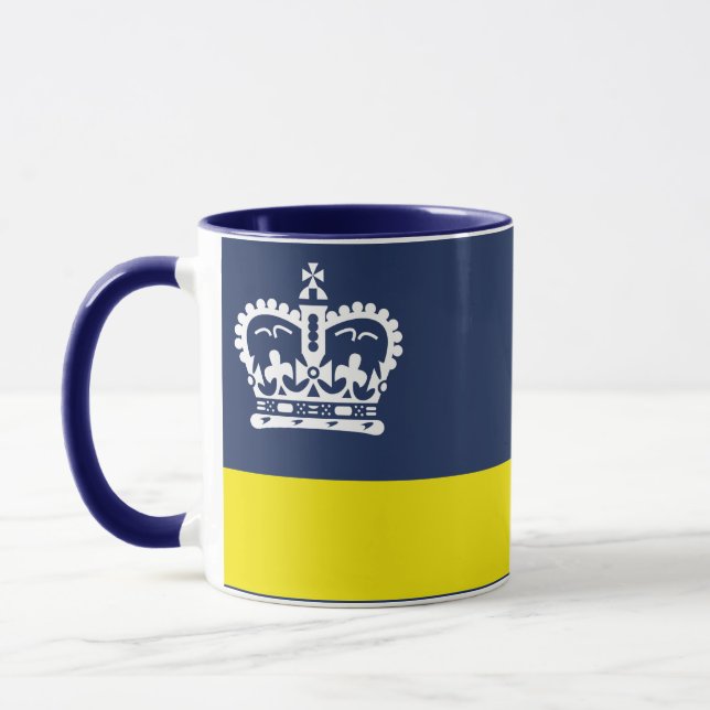 Flag of Regina, Saskatchewan Mug (Left)