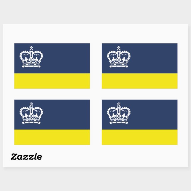 Flag of Regina, Saskatchewan Sticker (Sheet)