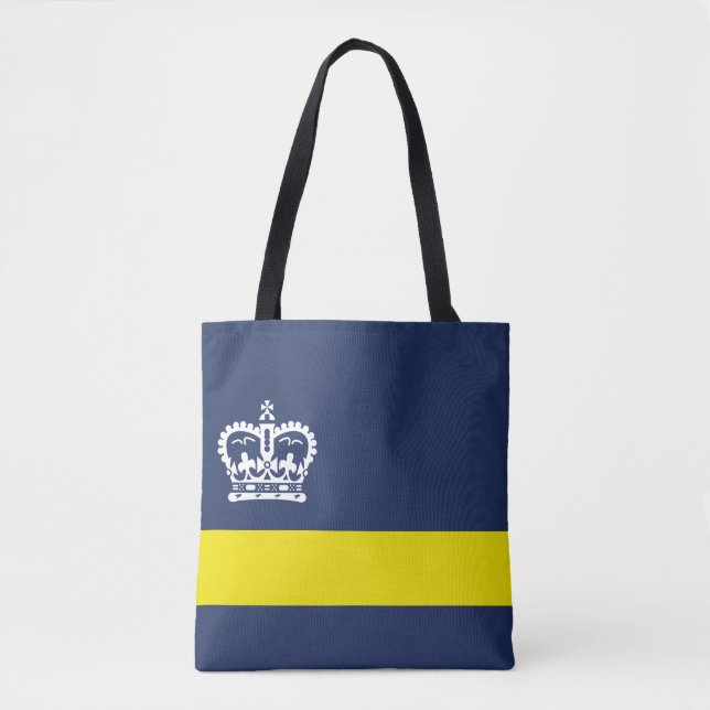 Flag of Regina, Saskatchewan Tote Bag (Front)