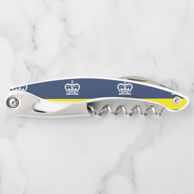 Flag of Regina, Saskatchewan Waiter's Corkscrew (Front)