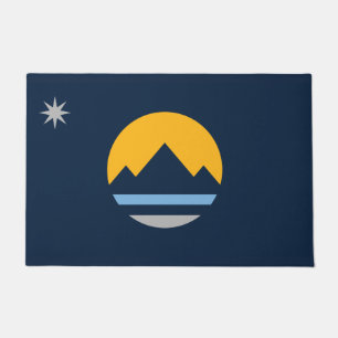 Flag of Reno (Nevada City) Doormat