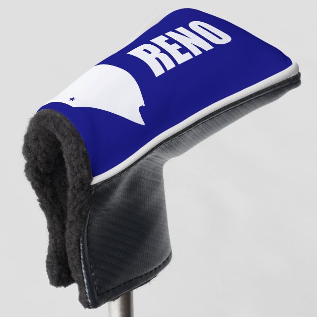 Flag of Reno, Nevada Golf Head Cover (3/4 Front)