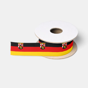 Flag of Rhineland-Palatinate Satin Ribbon