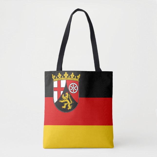 Flag of Rhineland-Palatinate Tote Bag (Front)