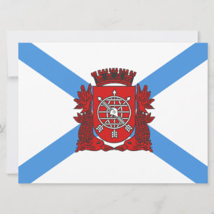 Flag of Rio de Janeiro (Brazil) Card