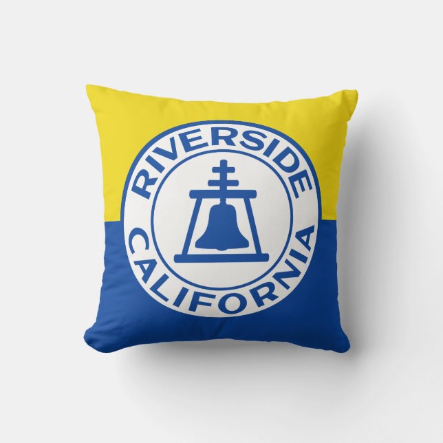 Flag of Riverside, California Cushion (Front)