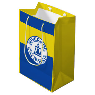 Flag of Riverside, California Medium Gift Bag