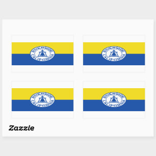 Flag of Riverside, California Rectangular Sticker