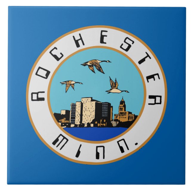 Flag of Rochester (Minnesota) Tile (Front)