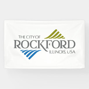 Flag of Rockford (Illinois) Banner
