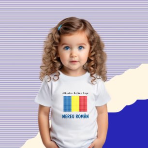 Flag of Romania Baby T-Shirt