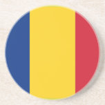 Flag of Romania Coaster<br><div class="desc">Flag of Romania Coaster</div>
